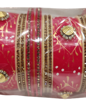 Bridal Wedding Chuda, Gajri Color, Rs 110 each Set, Box of 3 Sets Price