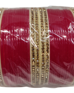 Acrylic/Plastic Bangle Set, Box of 6 Sets, Red Color, Rs 40 each Set