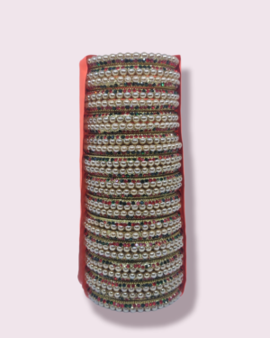 Acrylic/Plastic Seep Kangan, Red-Green Color, Mix Size Pack, Rs 37 for 4 Pieces, Box of 24 Pieces