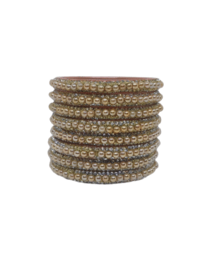 Acrylic/Plastic Seep Kangan, Silver-Golden Color, Mix Size Pack, Rs 35 for 4 Pieces, Box of 24 Pieces