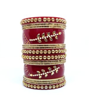 Bridal Wedding Suhag Chuda, Red Color, Mix Size Box (28-26-24), Rs 110 each Set, Box of 3 Sets