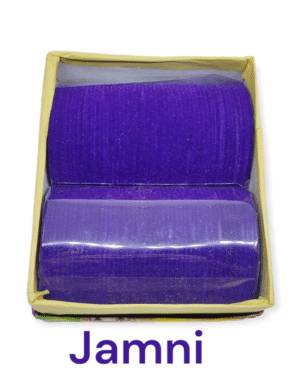 Velvet Metal Bangle, 8 Dozen Packing, Mix Size 2-4 & 2-6, Jamni Color